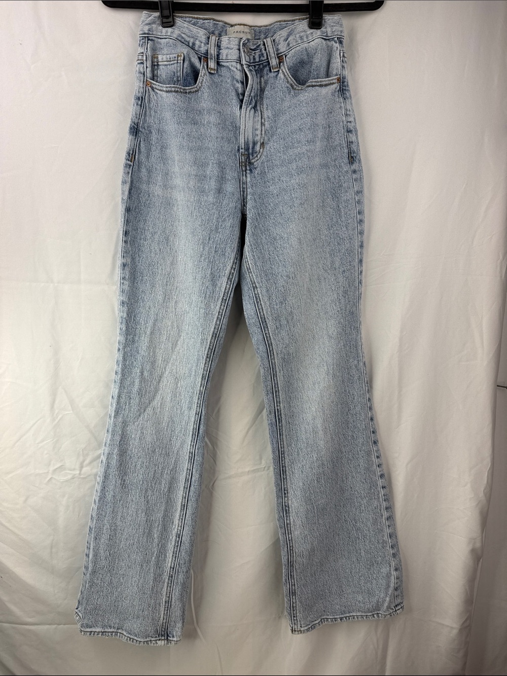 PacSun Stretch High Rise Boot Cut Light Wash Five Pocket Women’s Size 26 Jeans
